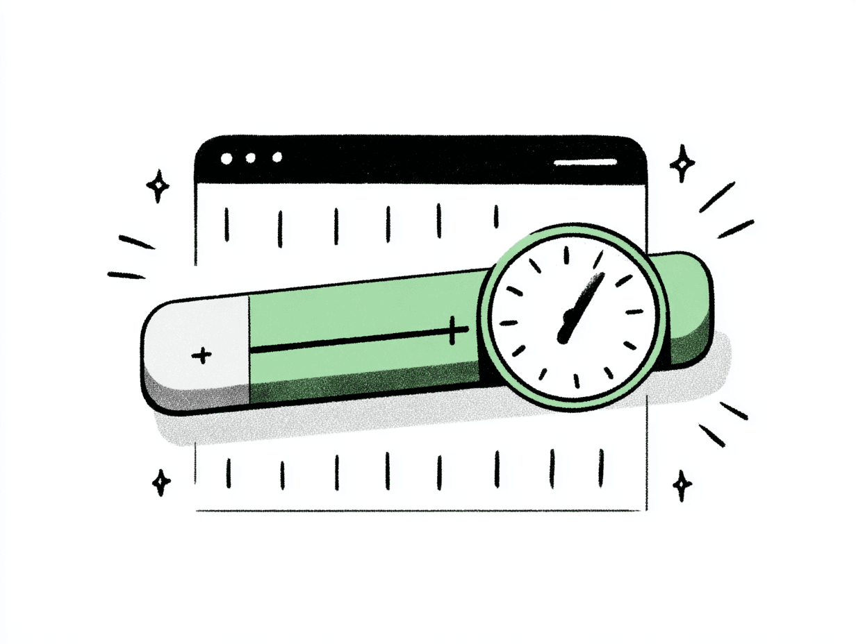 画面デモのイラスト