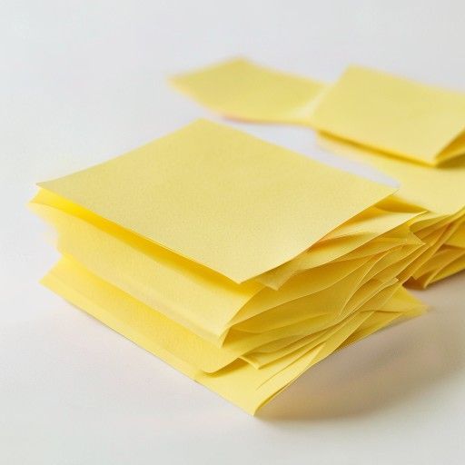 ふせん 75×75mm イエロー (5 冊)
