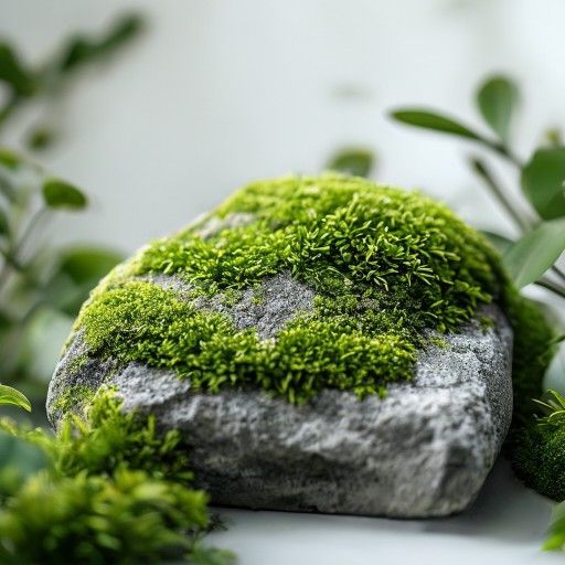 苔石 (中) 山採り